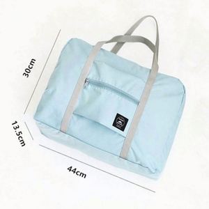Sac de voyage en toile Oxford imperméable, pliable, avec logo personnalisé, pour le rangement des bagages, vente en gros à prix réduit - Product Image 2