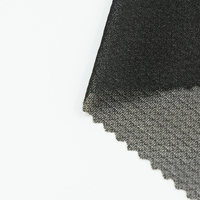 Tissu d'entoilage tissé fusible tricoté circulaire de tissu de polyester d'approvisionnement d'usine 100%