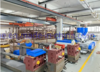 Machine de soufflage de film LDPE IBC à trois couches haute vitesse et haute qualité DB Machine avec mesure d'épaisseur et moteur AC à économie d'énergie