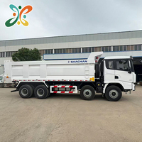 Prix du camion à benne basculante d'occasion Shacman, camion à benne basculante Shacman 8x4, camion à benne basculante de 50 tonnes