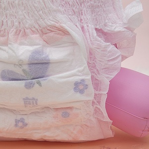 Pantalones Sanitarios de Algodón Transpirable con Super Absorbencia y Diseño con Alas para Protección Contra Fugas, Tejido Reciclado Ecológico para Mujeres Adultas Nocturnas - Product Image 2