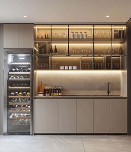 Luxury <b>Wine</b> <b>Cabinets</b> Customized Liquor <b>Cabinets</b> Customized Dinning Room Furniture Sets Drink <b>Cabinets</b> - Product Image 2