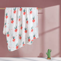 Mousseline Arbre Impression Personnalisée Bambou Coton Mousseline Coton Bébé Mousseline Couverture Wrap