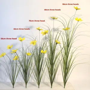 Ampoule décorative artificielle de plante de fleur d'<span class=keywords><strong>automne</strong></span> de Gesang faite à la main pour le bureau à domicile - Product Image 3