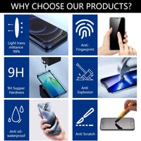 Protecteur d'écran durable à empreinte digitale pour ZTE Nubia RedMagic 10SPro + Protecteur d'écran en verre trempé personnalisé
