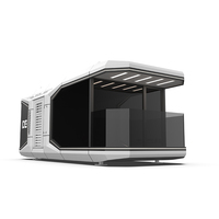 Casa Prefabricada Conteneur Maison pliable Magasin de vêtements Maisons préfabriquées Petite maison capsule