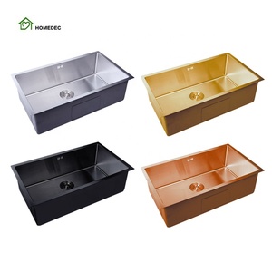 Lavello Rettangolare da <span class=keywords><strong>Bagno</strong></span> e Cucina in <span class=keywords><strong>Acciaio</strong></span> Inox 304 Decorato, Fatto a Mano, per Uso Commerciale e Alberghiero - Product Image 1