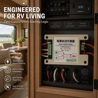 Commutateur de transfert automatique double alimentation CA bipolaire ATS 75V-275V universel pour camping-car, système solaire hors réseau, protection contre les pannes de générateur