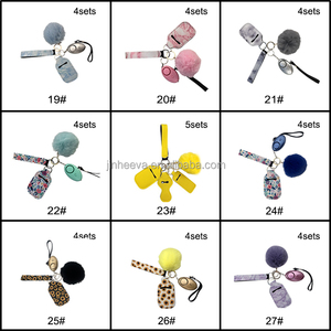 Llavero de Defensa Personal de Neopreno para Mujer, Accesorios Anti-agresor, Set de Llaveros de Seguridad Personal - Product Image 4