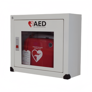 Caja de desfibrilador Botiquín de primeros auxilios Gabinete de pared con AED Alarma de desfibrilador de emergencia-para almacenamiento de cajas de distribución - Product Image 3