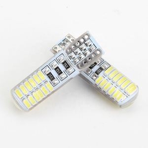 W5W — ampoule <span class=keywords><strong>de</strong></span> signalisation intérieure 12V, lampe <span class=keywords><strong>de</strong></span> stationnement en silicium, LED T10 24LED, phare <span class=keywords><strong>de</strong></span> voiture, coffre <span class=keywords><strong>de</strong></span> lecture automatique, semelle compensée latérale, lampe <span class=keywords><strong>de</strong></span> stationnement 24SMD - Product Image 3