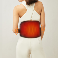Produit populaire 2026 : Ceinture chauffante et de soutien lombaire en graphène pour massage abdominal et soulagement des douleurs menstruelles