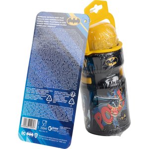 Borraccia per bici Batman Bike Boy 350 ml nero giallo - Product Image 5