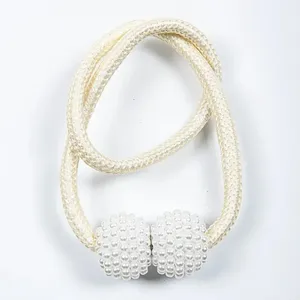 Clips magnétiques décoratifs de rideau en plastique de perle accrochant des œillets de boule <span class=keywords><strong>pour</strong></span> des accessoires de rideau - Product Image 5