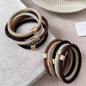 ยางรัด<span class=keywords><strong>ผม</strong></span><span class=keywords><strong>ผู้หญิง</strong></span> Jiafei ยืดหยุ่นสูง หัวเข็มขัดรูปหัวใจ สีส้มหนา สไตล์เรียบง่าย ยุโรปอเมริกัน ขนาด 5 ซม. - Product Image 1