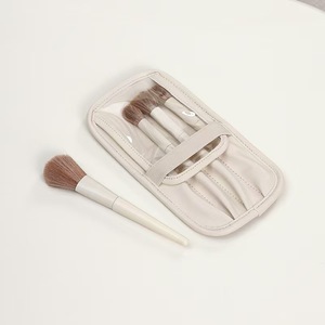 Estuche de Viaje para Brochas de Maquillaje de Piel Sintética, Bolsa para Herramientas de Belleza, Ideal para Regalo - Product Image 2