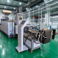Machine de recyclage de déchets plastiques PP PE PS ABS, grande capacité, machine de granulation de plastique, 800 kg/h, granulateur de plastique