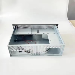 3U-300 Short Depth Rackmount Server Chassis 300mm Industrial <strong>PC</strong> Case with Optical Drive Bay, Support MATX Motherboard, ATX PSU - Product Image 3