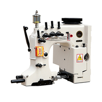 Machine à coudre industrielle automatique professionnelle de point de chaîne de Double aiguille pour le cachetage de sac de sac