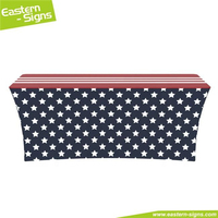 Housse de table personnalisée en tissu Spandex de 6 pieds pour événements, blanche et noire, pour salons professionnels, hôtels et mariages