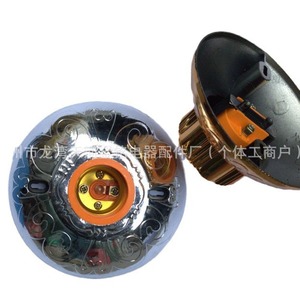 <b>E27</b> <b>Lamp</b> <b>Holder</b> Brass Silver Orange 40Mm Safety Bulb <b>Holder</b> 16A 250V For Foreign Trade - Product Image 4