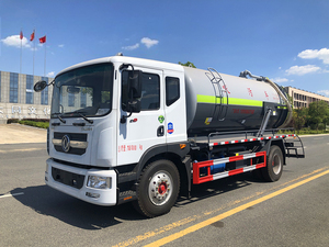 Dongfeng 4x2 Cisterna de lodos fecales Excreta humana comercial Séptico Alcantarillado químico Residuos Alcantarillado Jet Vehículo <span class=keywords><strong>Camión</strong></span> de succión de aguas residuales - Product Image 3