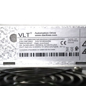 En stock pour FC360 VLT Automation Drive Vector Control Variateur de fréquence triphasé 18,5 kW Modèle 134F3003 pour compresseur - Product Image 1