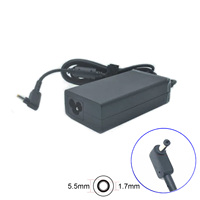 Adaptateur d'alimentation CC 19V 3.42A 65W 5.5x1.7mm, adaptateur secteur mince pour ordinateur portable, remplacement pour AC A13-045N2A