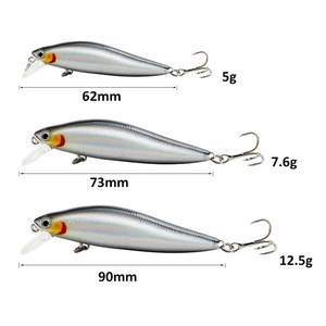 TOPIND contrepoids en acier au tungstène leurre de pêche à la mouche morte leurre lourd méné coulant pour basse d'eau salée matière plastique - Product Image 6