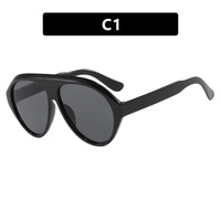 Nouvelles Lunettes de Soleil de Plage 2026 en Forme de crapaud pour Femme – Tendance, Simples, Populaires sur INS, Haut de Gamme, Verres en Plastique, Logo Personnalisé