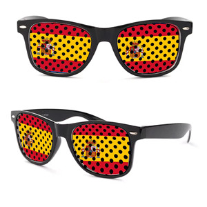 Gafas de Sol Personalizadas para Fanáticos del Fútbol, Diseño de Bandera Nacional, Protección UV, Gafas de Sol para Fanáticos del Fútbol Mundial - Product Image 4