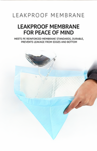 泰迪小狗金毛厚型除臭吸水棉和无纺布宠物尿布垫，用于术后护理 - 1 件装 - Product Image 6