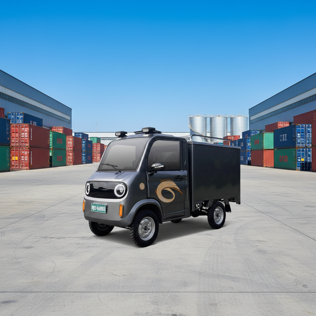 Best-Selling Small Electric Cargo Trucks Four-Wheeled 1000W 45 Km/h 101~200 km Range New Energy Vehicles Made in China