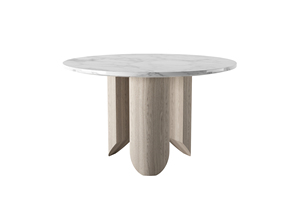 Table <span class=keywords><strong>à</strong></span> <span class=keywords><strong>manger</strong></span> Aqua <span class=keywords><strong>Roche</strong></span> <span class=keywords><strong>Bobois</strong></span> avec plateau en marbre blanc naturel et base en forme de goutte d'eau noire - Product Image 3