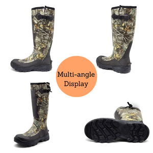 Hoge Kwaliteit Oem Thermisch Waterdicht Camo Jacht Laarzen Neopreen Gevulkaniseerde Jacht Vissen Laarzen Voor Mannen - Product Image 2