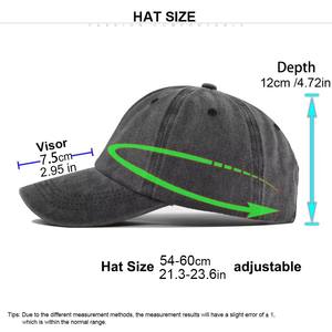 Gorras de Béisbol de Mezclilla Ajustables con Logotipo Personalizado OEM, Estilo Vintage Desgastado, para Hombres y Mujeres - Product Image 2