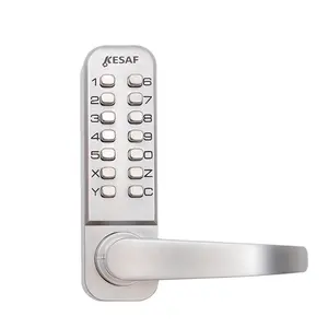 Safe Push Button Gate Door Lock Keypad Combination Lock Keyless Entry Mechanical Code Digital Password Security Door Locks