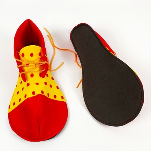 Scarpe <span class=keywords><strong>da</strong></span> Clown Unisex <span class=keywords><strong>accessori</strong></span> per costumi di Halloween oggetti di scena <span class=keywords><strong>da</strong></span> circo divertenti scarpe <span class=keywords><strong>da</strong></span> Clown arcobaleno - Product Image 4