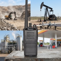 Talkie-walkie DMR antidéflagrant RS-538DE avec enregistrement optionnel de 300 heures, double cryptage vocal, décodage CTCCS DCS, portée 5-8 km