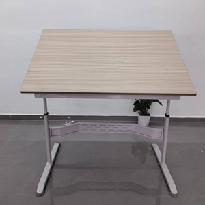 <span class=keywords><strong>Table</strong></span> de <span class=keywords><strong>dessin</strong></span> d'<span class=keywords><strong>architecte</strong></span> de bureau d'art manuel réglable en hauteur en métal d'ingénierie pour l'école - Product Image 4