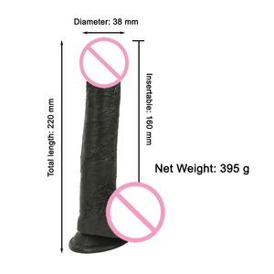 Da <span class=keywords><strong>uomo</strong></span> 8.6in Dildos accessori intimi giocattoli flessibili flessibili vibratore pelle sensazione di forte ventosa <span class=keywords><strong>pene</strong></span> per Sex Toy - Product Image 6