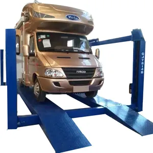 Factory Sell car wash machine suppliers car hoist hydraulic Car Lifts Customers recommend 4 post colums lift/four post