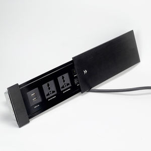 <span class=keywords><strong>Prise</strong></span> de courant multifonctionnelle, <span class=keywords><strong>prise</strong></span> universelle pour le bureau, la maison et la cuisine, <span class=keywords><strong>prise</strong></span> de courant coulissante dissimulée en aluminium pour bureau - Product Image 4