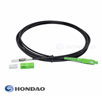 Câble de raccordement à fibres optiques pré-terminé SC/APC 3,0 mm pour FTTH