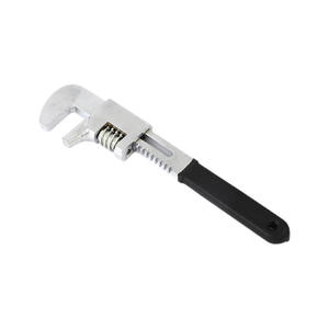 Clé à tuyau universelle réglable en acier au carbone à mâchoires dentelées, outil de plomberie de qualité industrielle, mesure impériale, poignée antidérapante - Product Image 1