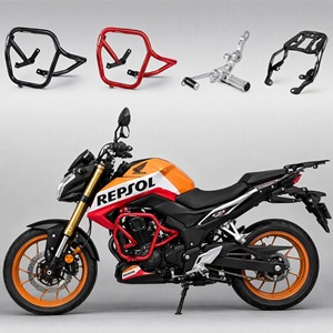 Kit de Protección Mejorado para CB190R CB190SS, Barras Anticaída, Protector de Motor, Portaequipajes Trasero y Palanca de Cambios, Accesorios para Motocicleta, Directo - Product Image 1