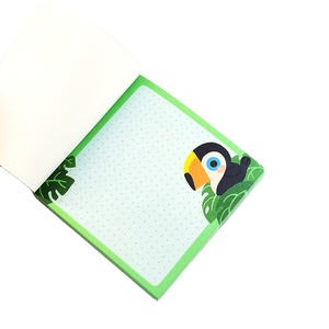 Động vật thiết kế phim hoạt hình bằng văn bản giấy backcard tông dính Memo <span class=keywords><strong>Pad</strong></span> - Product Image 2