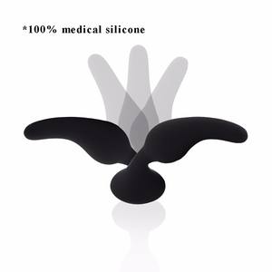 Sexbay USA - Juego de 4 Tapones Anales de Silicona Médica con Base de Ventosa, para Adultos, Mujeres, Hombres Gay, Próstata, Tapón <span class=keywords><strong>Anal</strong></span> - Product Image 2