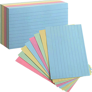 150g engrosada línea Horizontal índice tarjeta cuaderno papel marcapáginas Bloc de notas para inglés palabra taquigrafía para decoración del hogar - Product Image 5