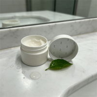 Bocaux en plastique épais de 30 g, contenants d'encre à large ouverture, seaux de rangement à parois droites et opaques